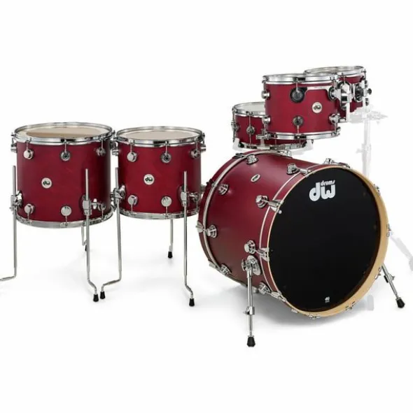 DW Satin Oil Rock Set Cherry SSC+