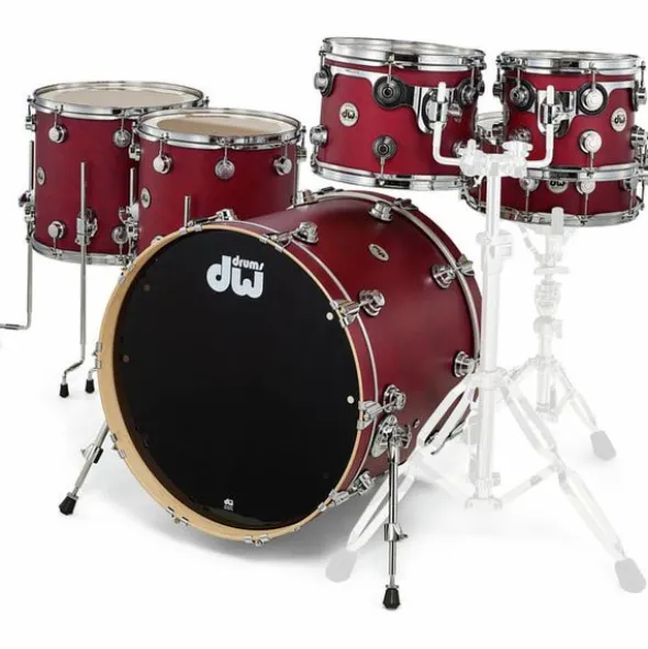 DW Satin Oil Rock Set Cherry SSC+