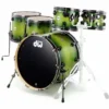 DW Satin Specialty Green Burst
