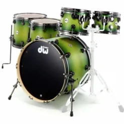 DW Satin Specialty Green Burst