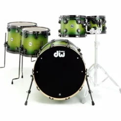 DW Satin Specialty Green Burst
