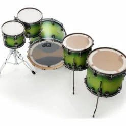 DW Satin Specialty Green Burst