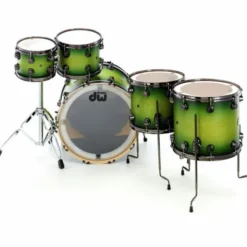 DW Satin Specialty Green Burst