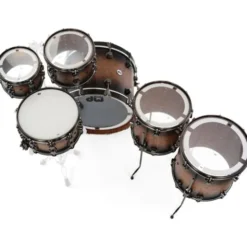 DW Walnut Satin Ebony Burst 6pcs