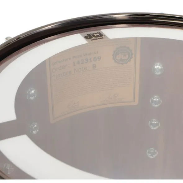 DW Walnut Satin Ebony Burst 6pcs