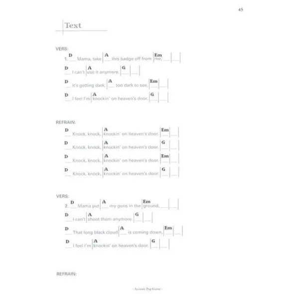 Edition Dux Acoustic Pop Guitar 1