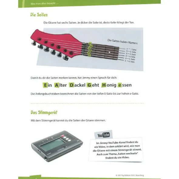 Edition Dux Jimmy! Der Gitarren-Chef 1