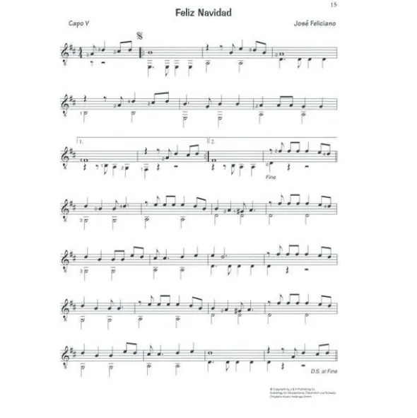 Edition Dux Play Guitar Christmas Schildi
