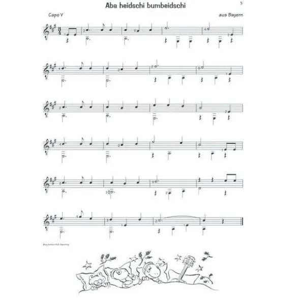 Edition Dux Play Guitar Christmas Schildi
