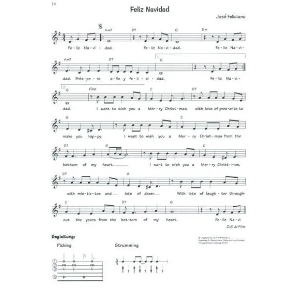 Edition Dux Play Guitar Christmas Schildi