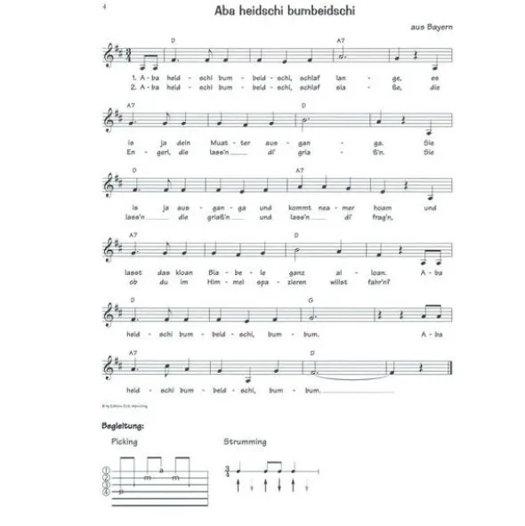 Edition Dux Play Guitar Christmas Schildi