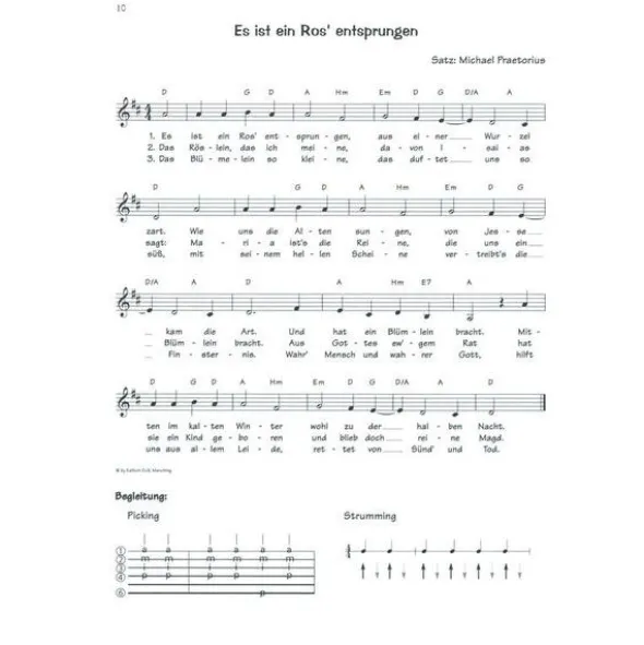 Edition Dux Play Guitar Christmas Schildi
