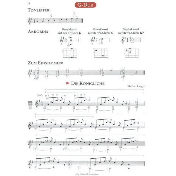 Edition Dux Play Guitar Gitarrenschule 2