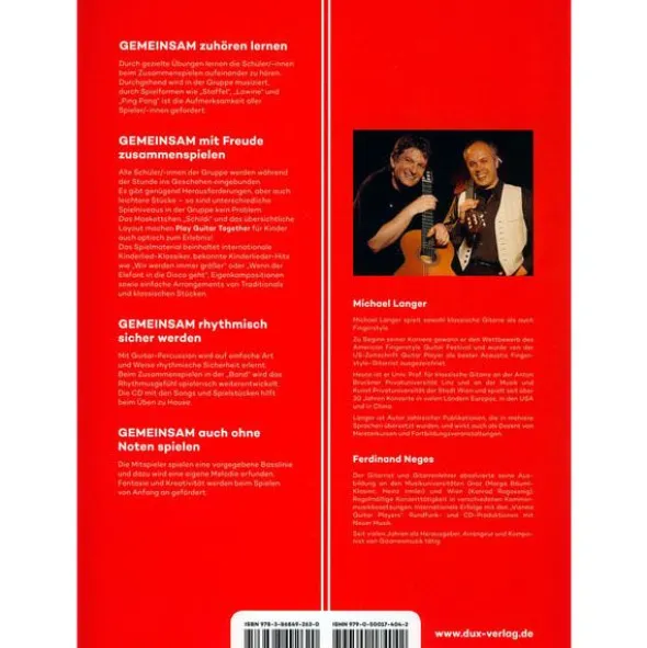 Edition Dux Play Guitar Together 1