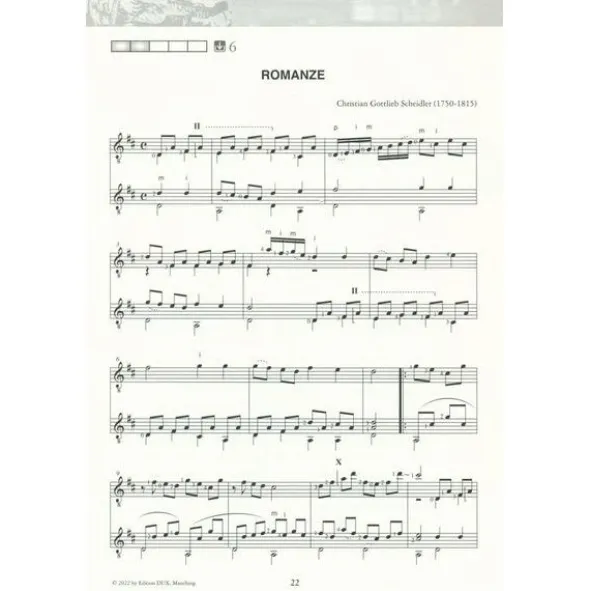 Edition Dux Saitenwege für zwei Gitarren 2