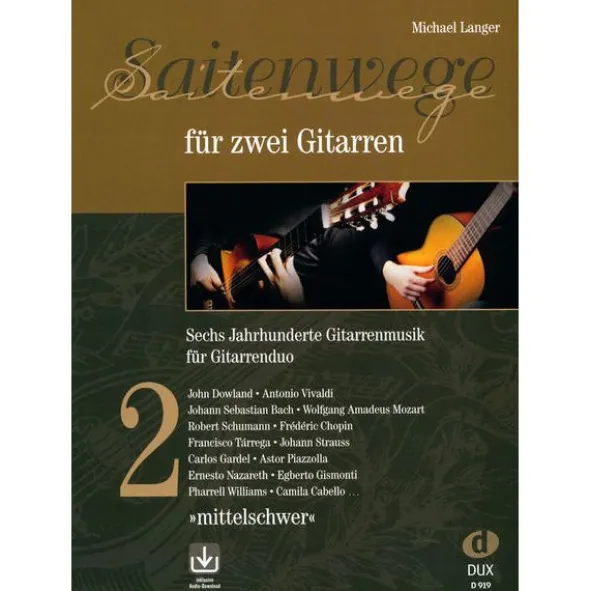 Edition Dux Saitenwege für zwei Gitarren 2