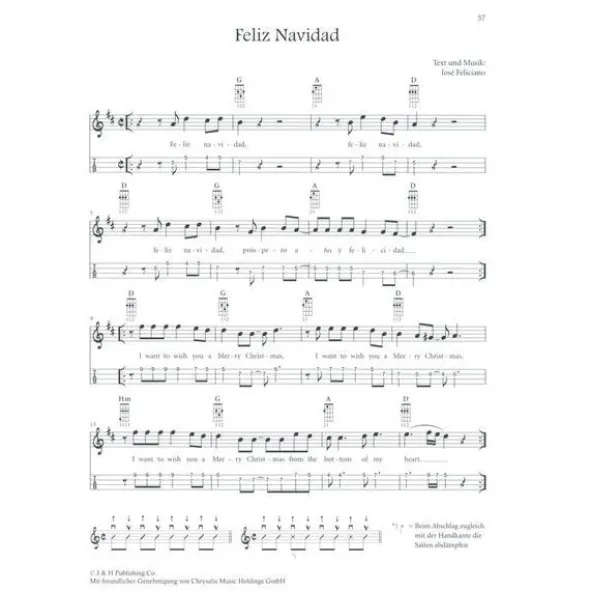 Edition Dux Weihnachten mit der Ukulele