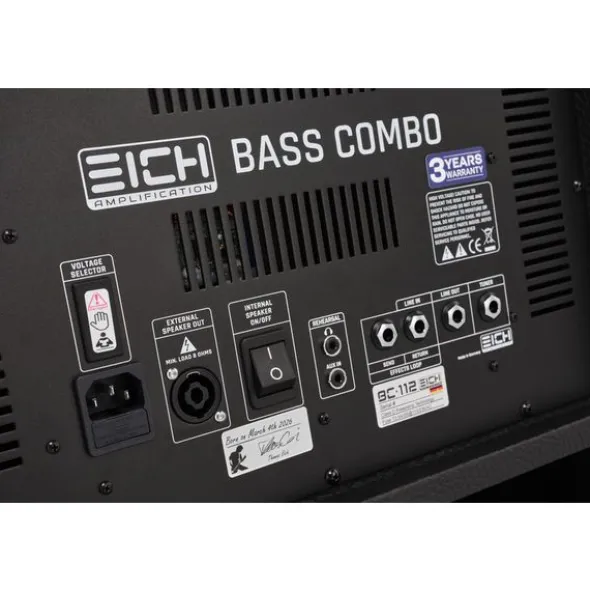 Eich Amplification BC 112 II