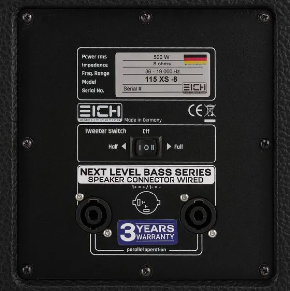 Eich Amplification 115 XS 8Ohm Cabinet II