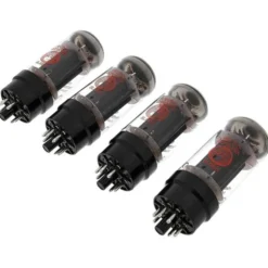 Electro Harmonix 6L6 Tubes Matched Quartett