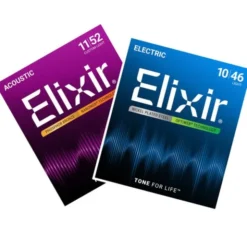Elixir Acoustic/E-Guitar Bundle