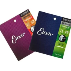 Elixir Acoustic/E-Guitar Bundle