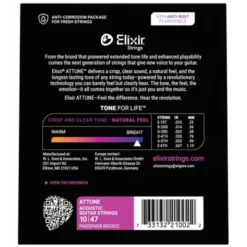 Elixir Attune 21002 Phosphor Bronze