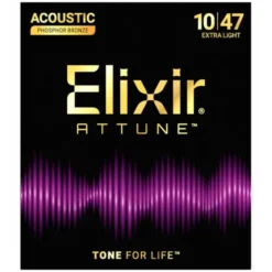 Elixir Attune 21002 Phosphor Bronze