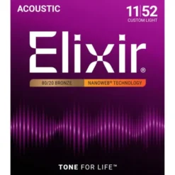 Elixir Nanoweb Custom Light Acoustic