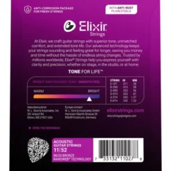 Elixir Nanoweb Custom Light Acoustic
