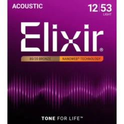 Elixir Nanoweb Light Acoustic