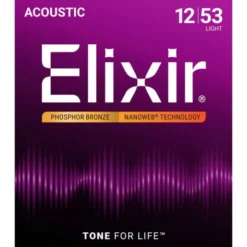 Elixir Nanoweb Light Phosphor Bronze