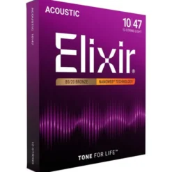 Elixir Nanoweb Light 12 Str. Acoustic