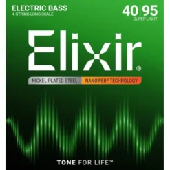 Elixir Nanoweb Super Light BassGuitar
