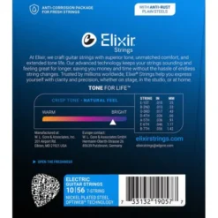 Elixir Optiweb 19057 7-String Light