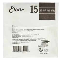 Elixir .015 Plain Steel
