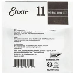 Elixir .011 Single String Plain Steel