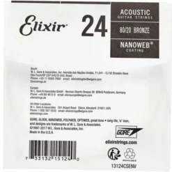 Elixir .024 Western Guitar