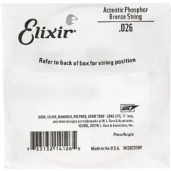 Elixir .026 Western Guitar Ph.