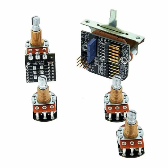 EMG 3 Pickups Push/Pull Wiring Kit