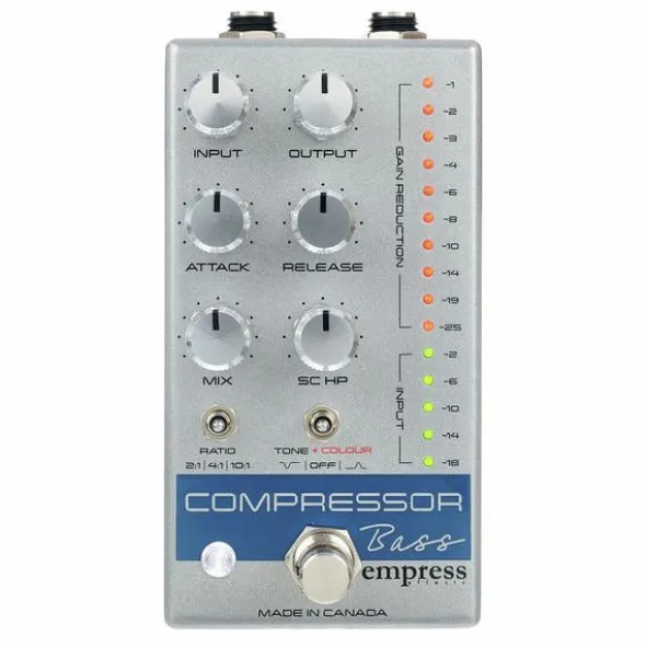 Empress Effects Bass Compressor Silver Spk
