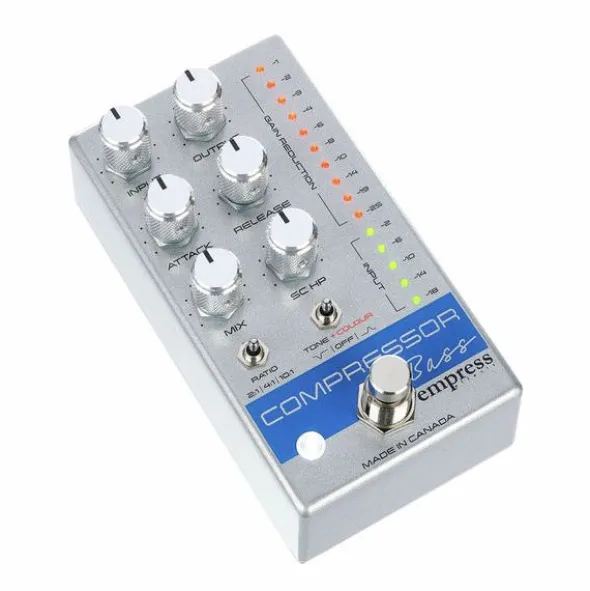 Empress Effects Bass Compressor Silver Spk