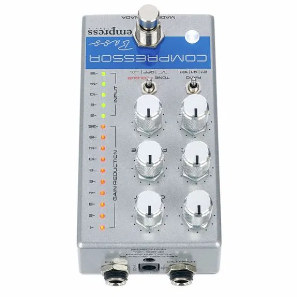Empress Effects Bass Compressor Silver Spk