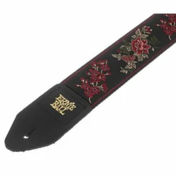 Ernie Ball E-Guitar Jacquard Black Rose