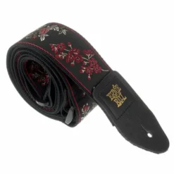 Ernie Ball E-Guitar Jacquard Black Rose