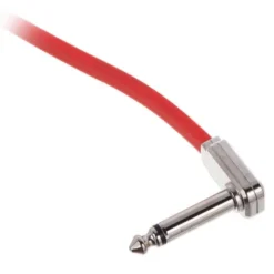 Ernie Ball Red Flex Ribbon Patch Cable 6"