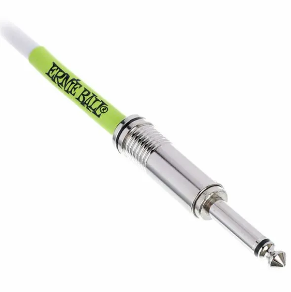 Ernie Ball Spiral Instrument Cable White