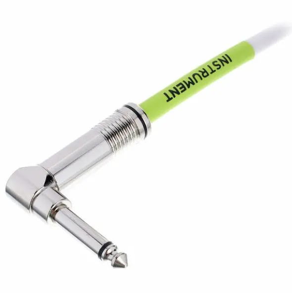 Ernie Ball Spiral Instrument Cable White