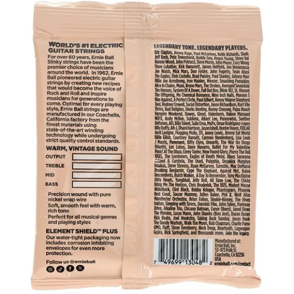 Ernie Ball Turbo Slinky 2256