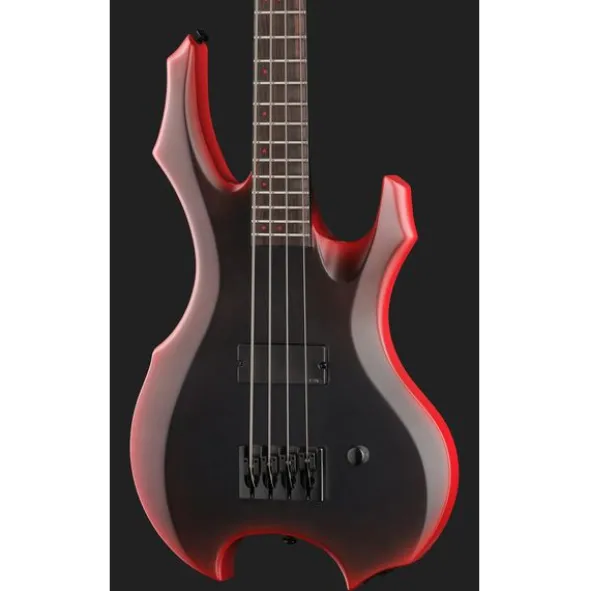 ESP LTD FL-4 Black Red Burst Satin